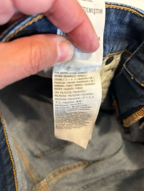 Abercrombie & Fitch Dark Blue Skinny Jeans - Picture 3 of 4